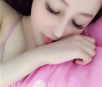 Nối mi xinh đẹp ngay cả khi ngủ