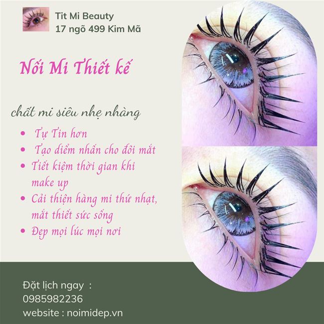 nối mi anime thịnh hành hót hít hiện nay