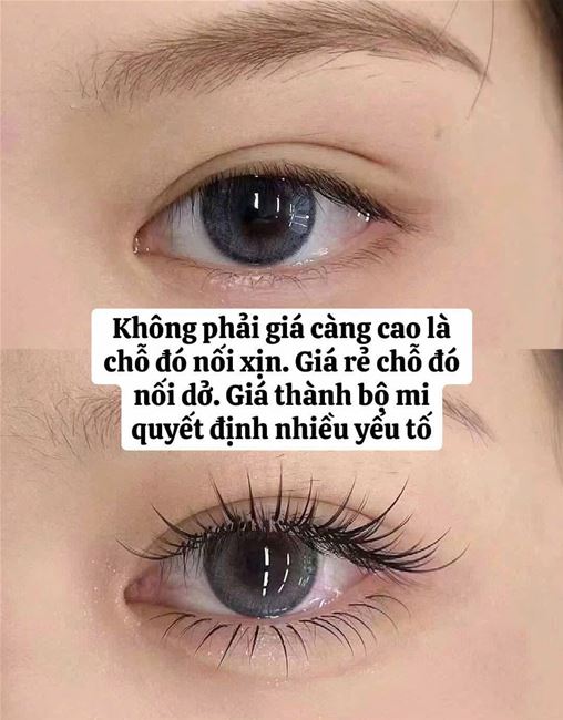 Không phải giá càng cao là nối mi càng xịn