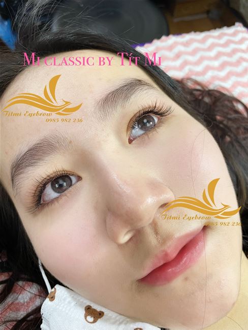 nối mi như sợi mi thật tạo hiệu ưng nối như không nói