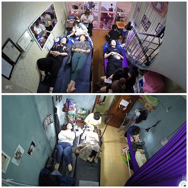 không gian nối mi nhỏ xinh và ấm áp tại Tít Mi