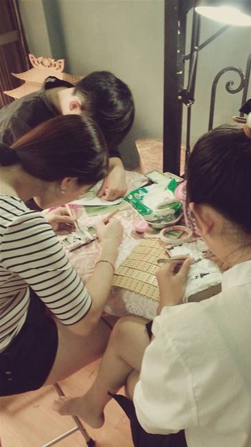 học viên nối mi mới  học viên nối mi mới