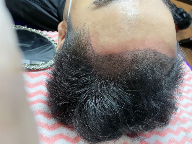 hiêu ứng sau khi điêu khắc chân tóc mái bò liếm