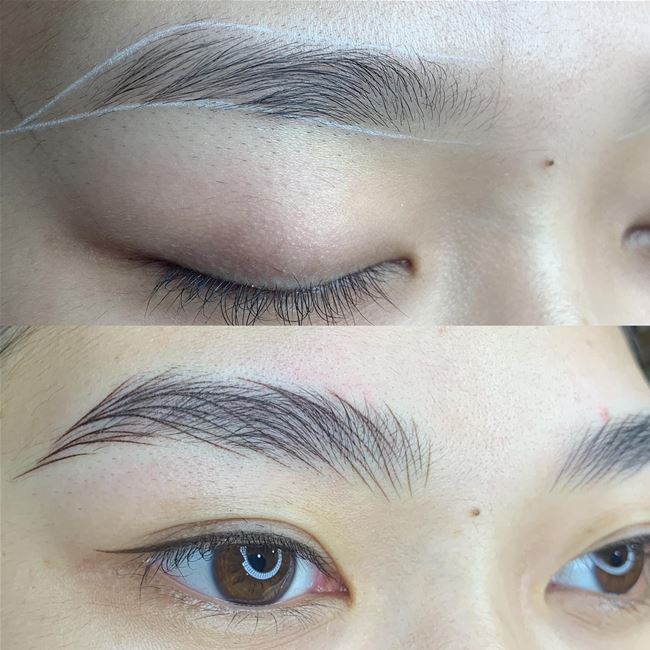 Sợi hairstrock và sợi điêu khắc bằng dao đều rất đep