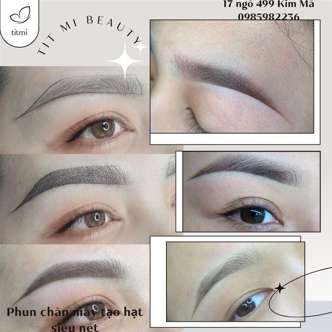 phun chân mày tại Tít Mi beauty