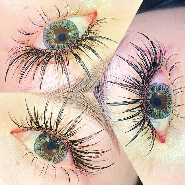 chia sẻ cách nối mi kim tỏa , nối mi 1 nhíp