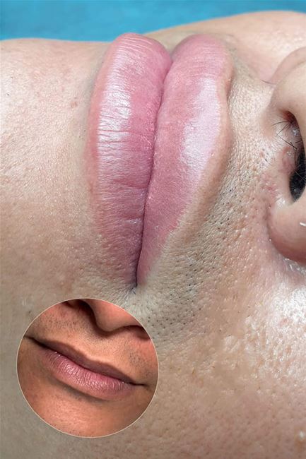 màu môi đểu phun cho nam được lựa chọn kỹ lưỡng