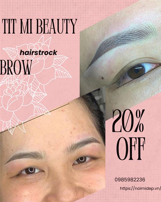 phun chân mày, môi mí, điêu khắc sợi, phun xăm thẩm mỹ