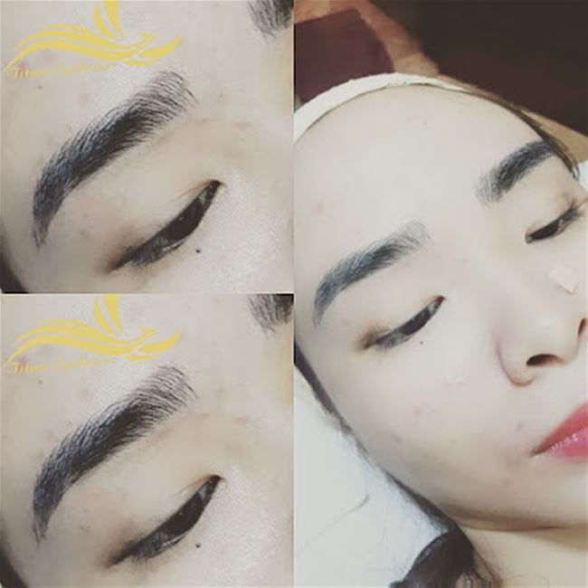 chân mày vừa điêu khắc điêu khắc phẩy sợ chân mày