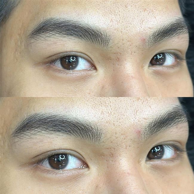 hairstrock kỹ thuật tạo sợi chân mày bay bổng và mềm mại Tít Mi BeautY