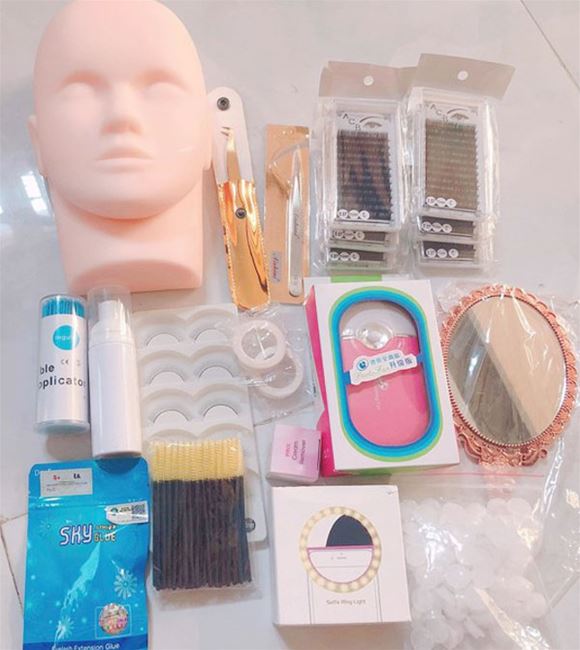 dụng cụ học nối mi dụng cụ học nối mi