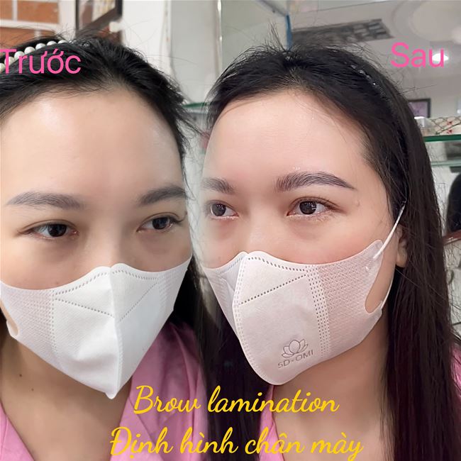 Brow Lamination định hình chân mày